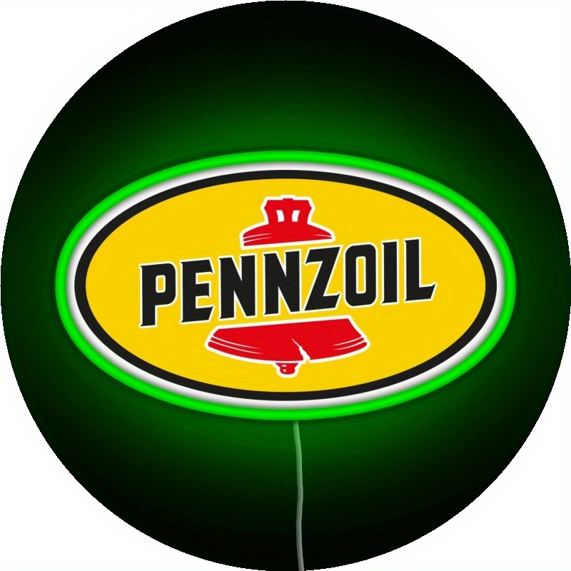 2D Flat Round LED Neon Metal W - Auto Repair Shop Signs ulasan dan harga