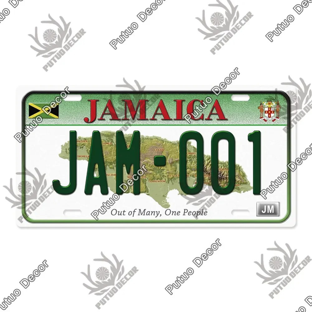 Countries License Plate Metal  - Auto Repair Shop Signs ulasan dan harga